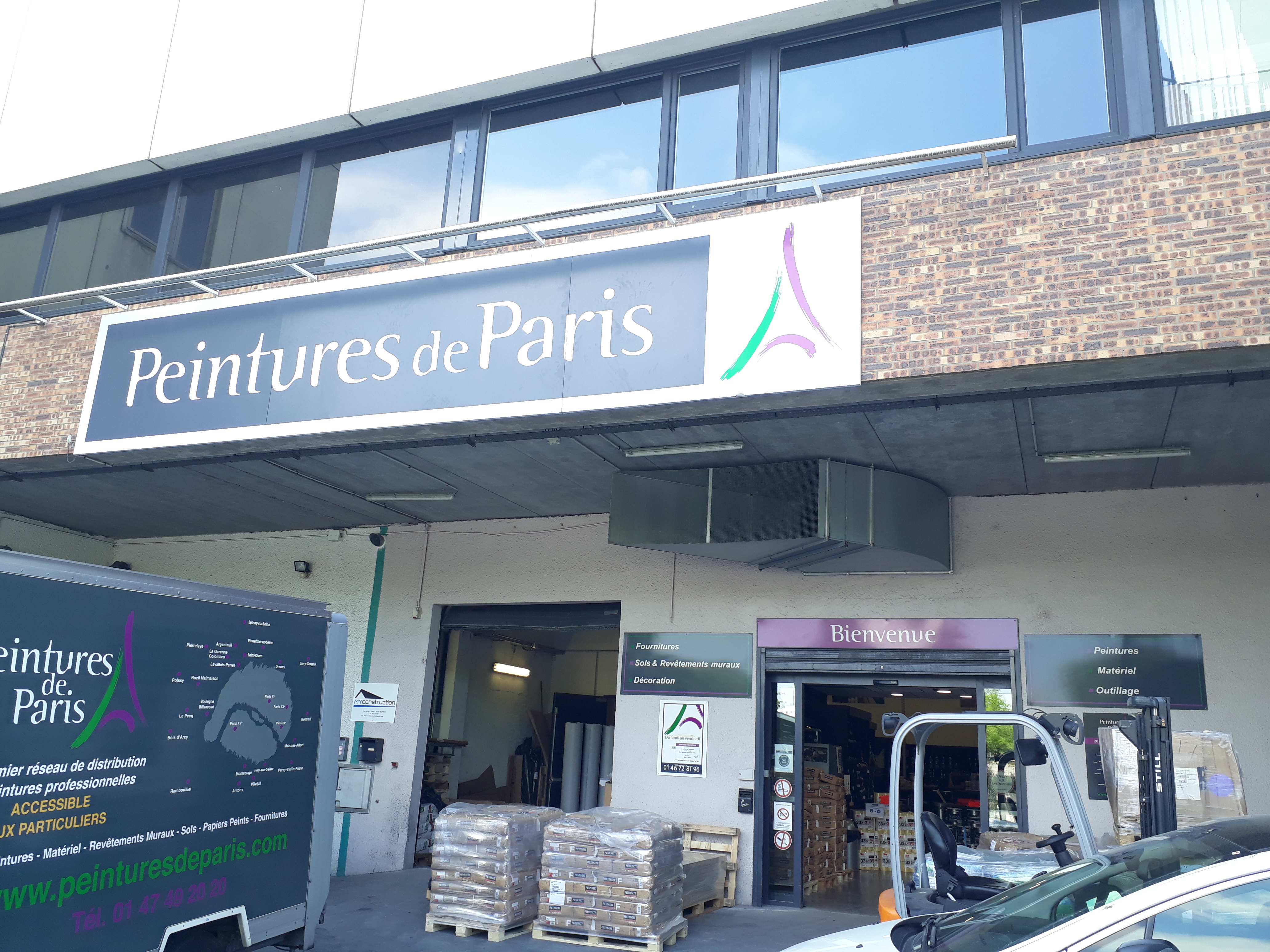 Magasin Peintures de Paris IVRY